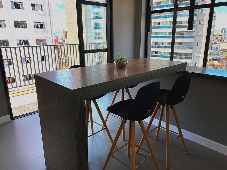 Apartamento completo metro Republica