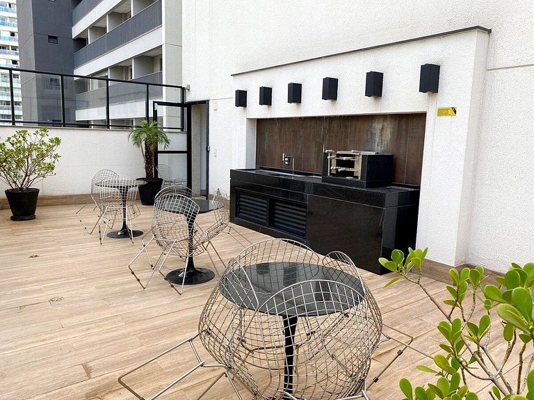 Apartamento completo metro Republica
