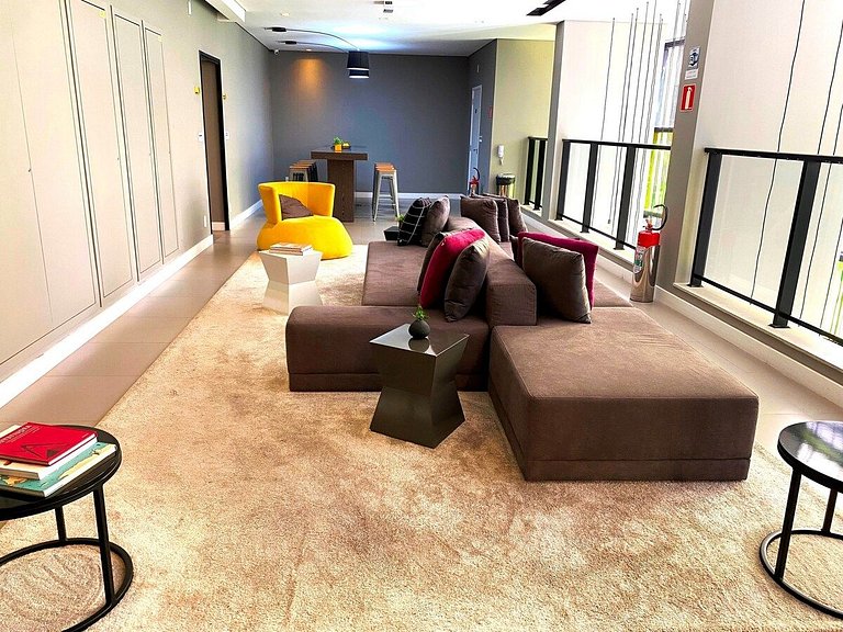 Apartamento completo metro Republica