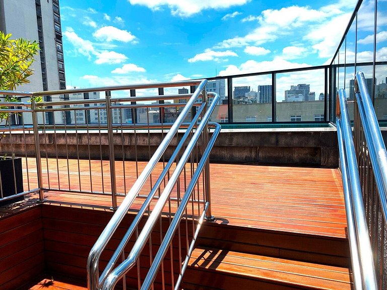 Apartamento novo próximo ao metrô república