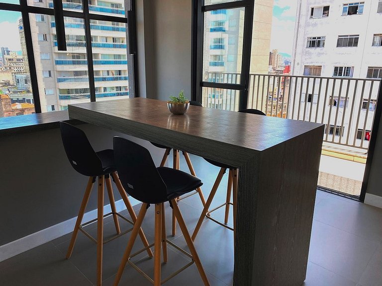 Apartamento novo próximo ao metrô república