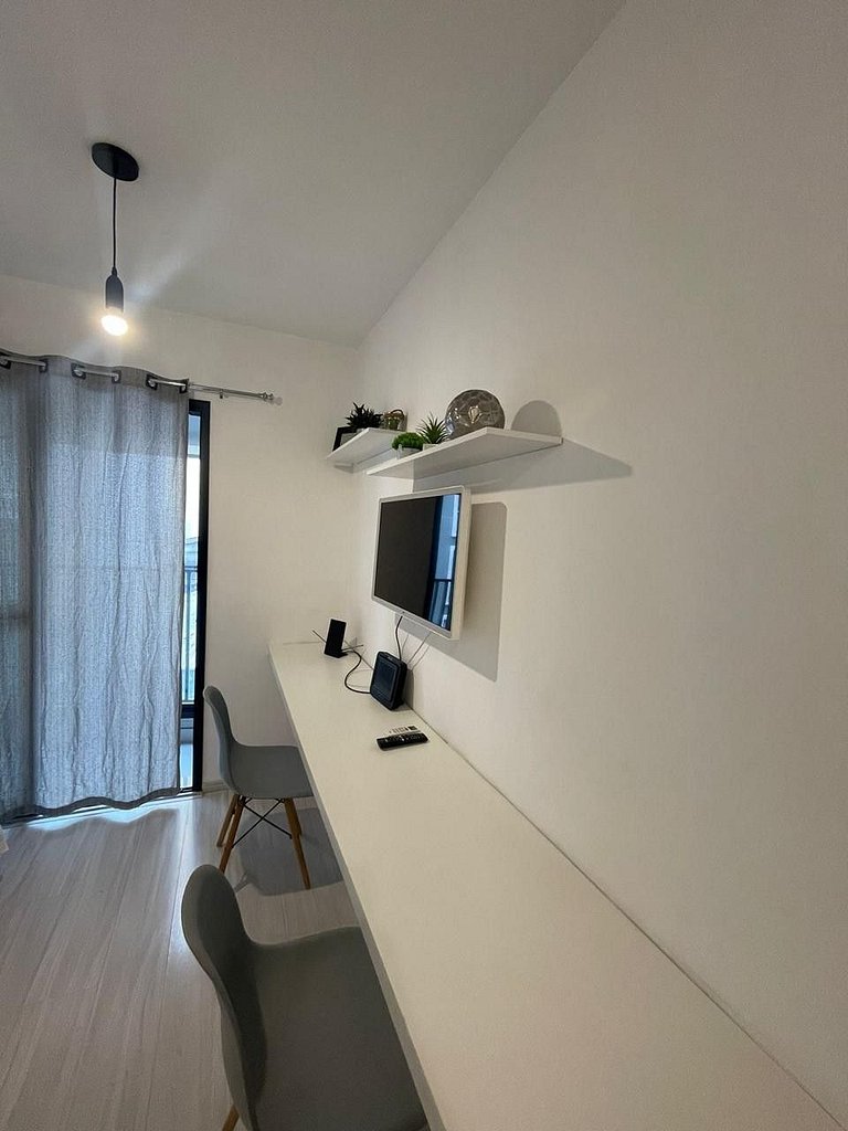 Apartamento novo próximo ao metrô república