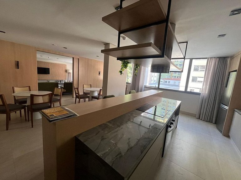 Apartamento completo - No Paraiso V266