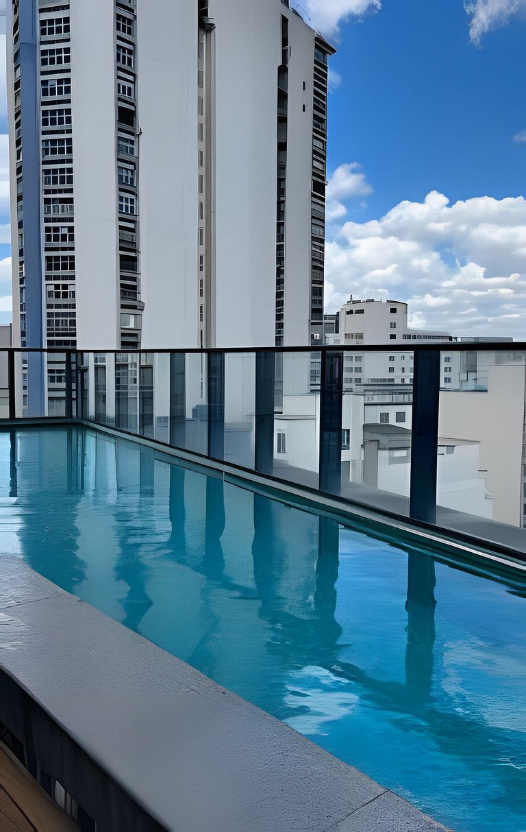 Apartamento lindo prox ao metro Republica - 418