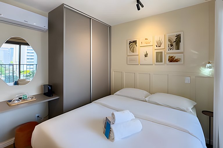 Studio Wi-Fi e A/C. Prox. met