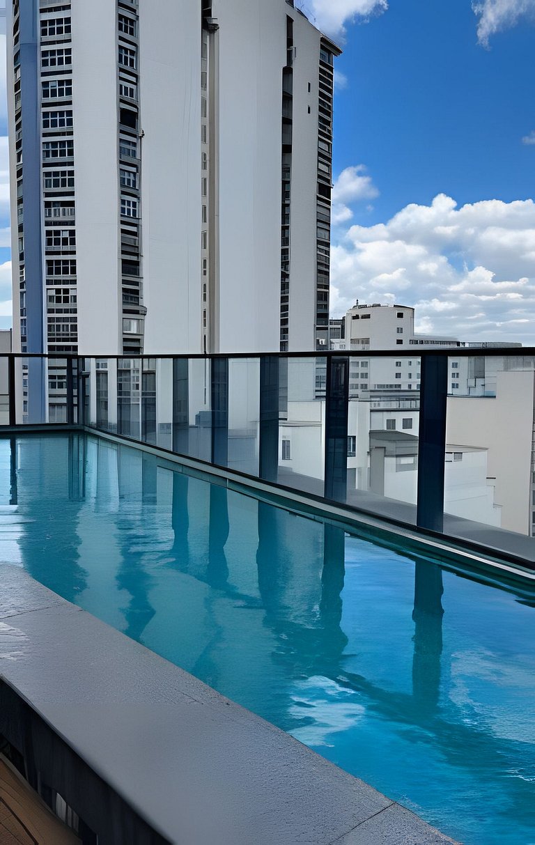Apartamento aconchegante - Piscina / Academia