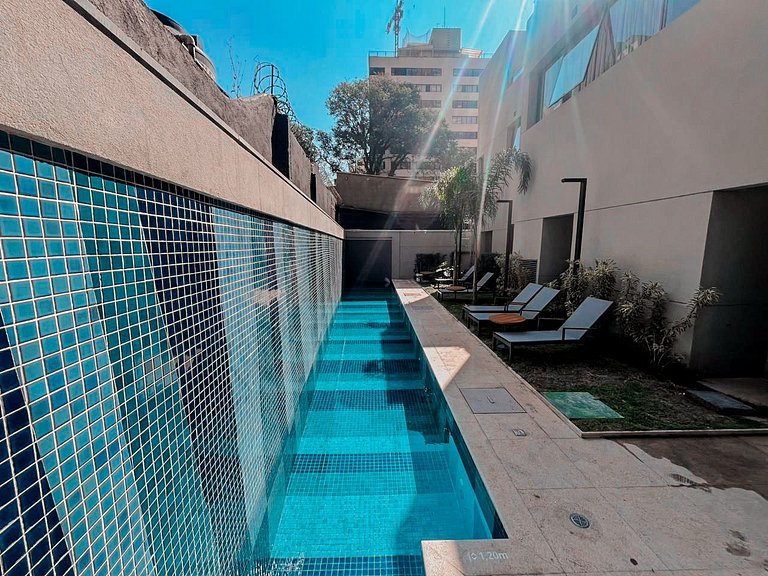 Apartamento completo - No Paraiso V266