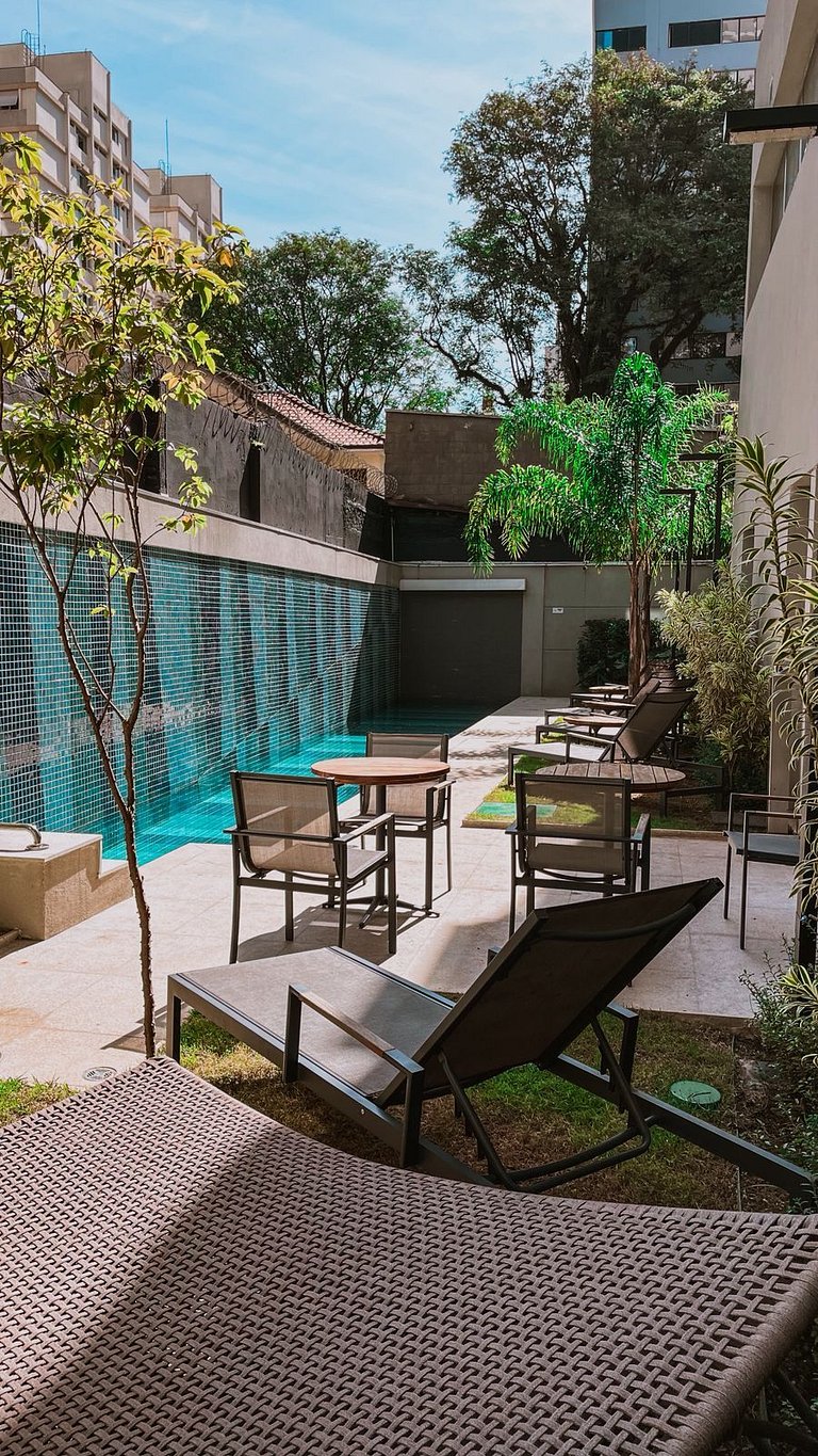 Apartamento novo com Piscina - Vila Mariana V246