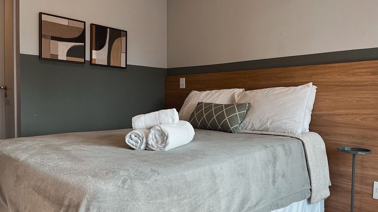 Apartamento completo - No Paraiso V268