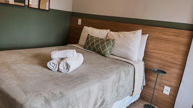 Apartamento completo - No Paraiso V268