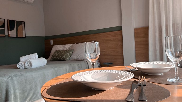 Apartamento completo - No Paraiso V268